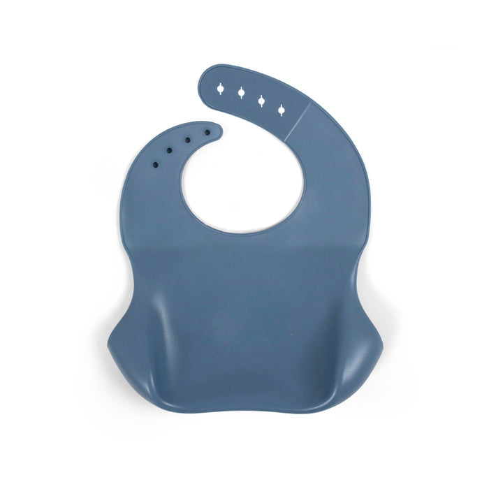 Bibs silicone - blu fangoso