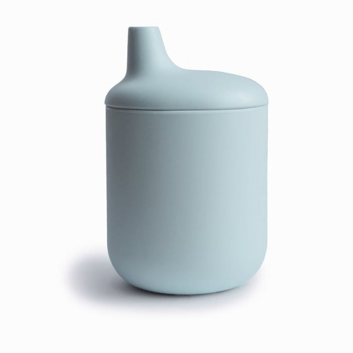 Silicone Baby Cup - blu in polvere