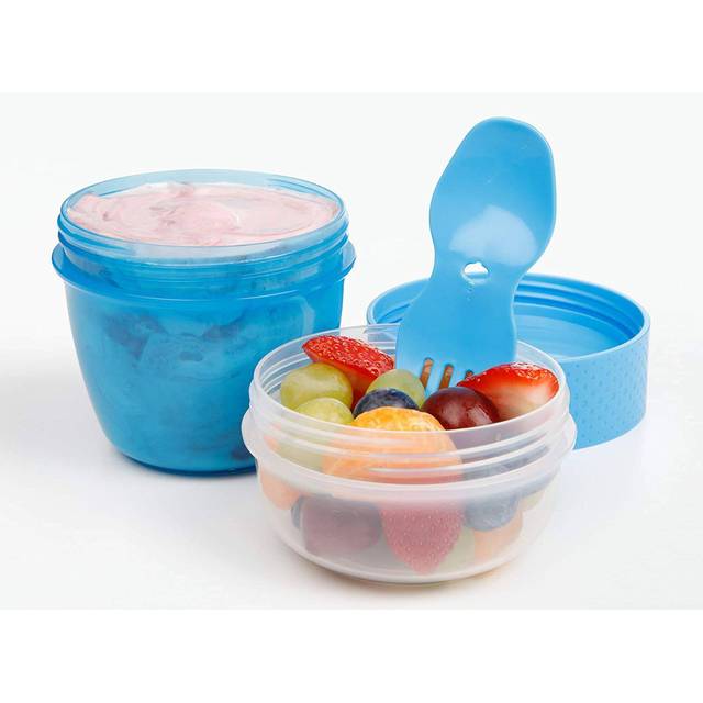 Snack capsule to-go, blu