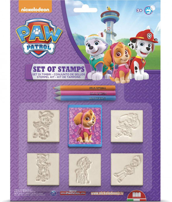 Set di francobolli Paw Patrol, 5 pezzi.