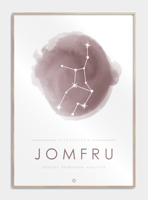 Poster Constellation - Virgin, S (29,7x42, A3)