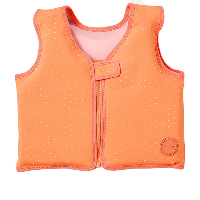 Life Jacket, Heart - Orange (4-6 anni)