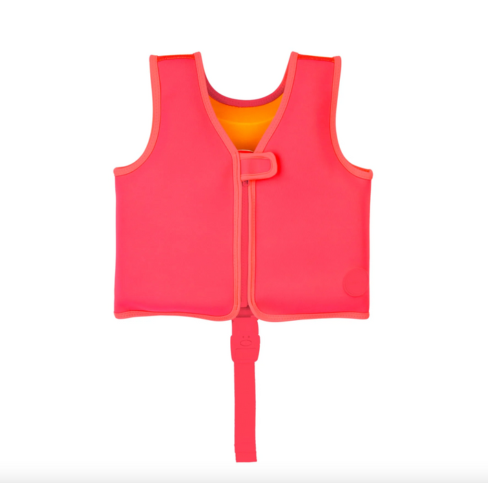 Lifejacket, Mermaid Magique - Neon Pink (2-3 anni)