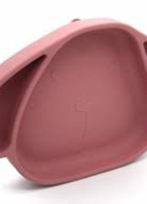 Piatto di silicone, cane - Rosa