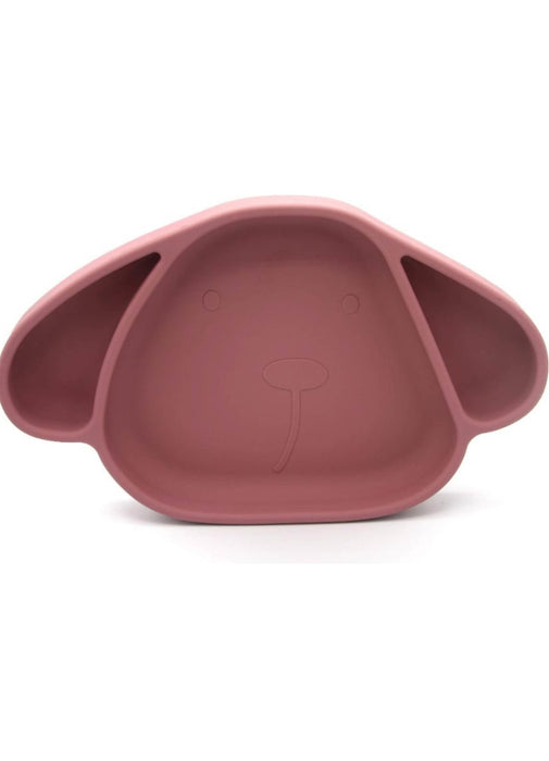 Piatto di silicone, cane - Rosa