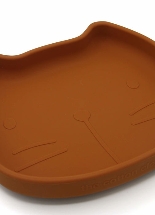 Piatto di silicone, gatto - caramello