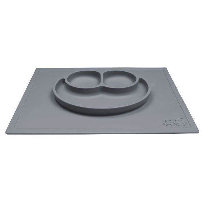 Piastra con scomparti in silicone - grigio