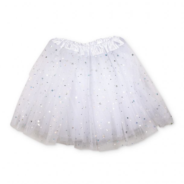 Gonna di tulle - bianco con stelle