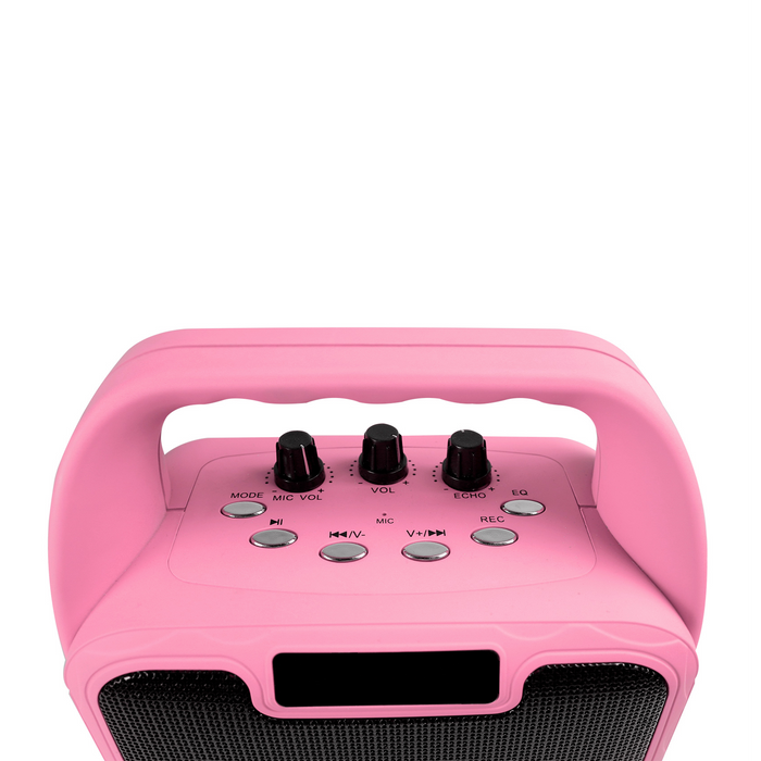 Speaker e microfono per bambini - Pink