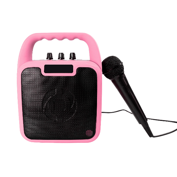 Speaker e microfono per bambini - Pink