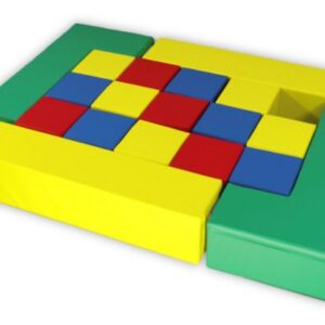 Pusselblock, blanda fÀrger